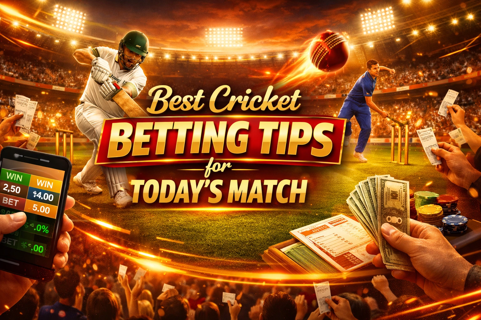 Read more about the article Best Cricket Betting Tips for Today’s Match