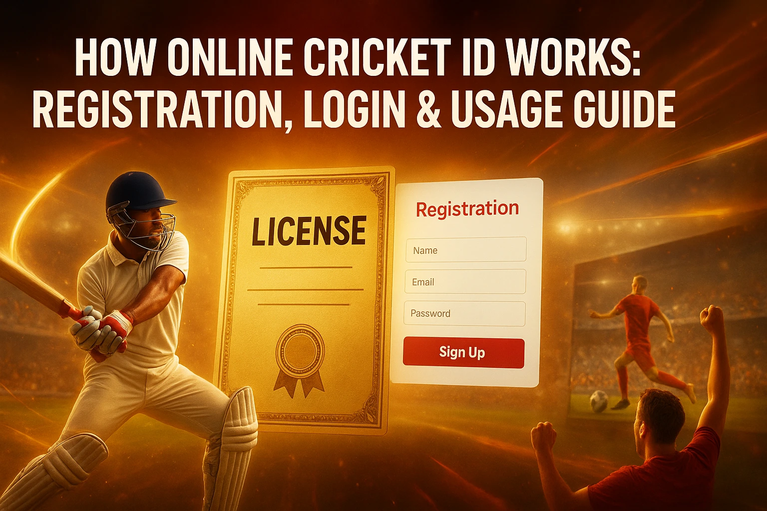 How online cricket ID works - Registration, login, usage guide