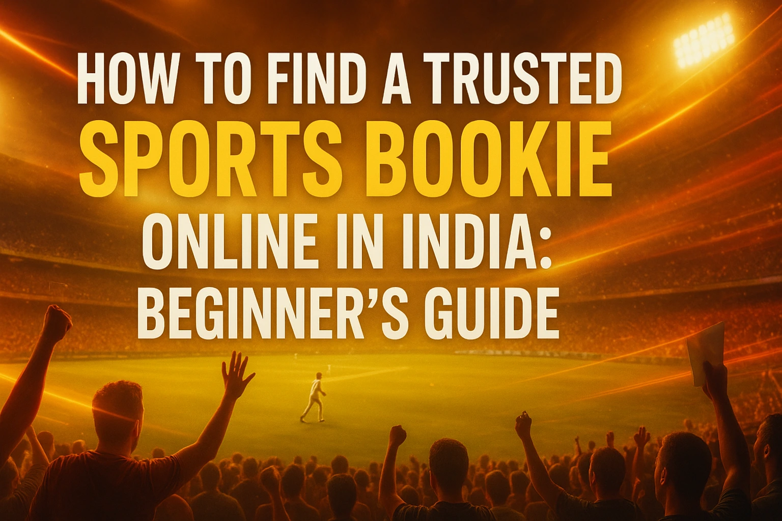 How to find a Trusted Sports Bookie Online In India