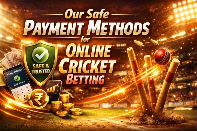Read more about the article Our Safe Payment Methods for Online Cricket Betting