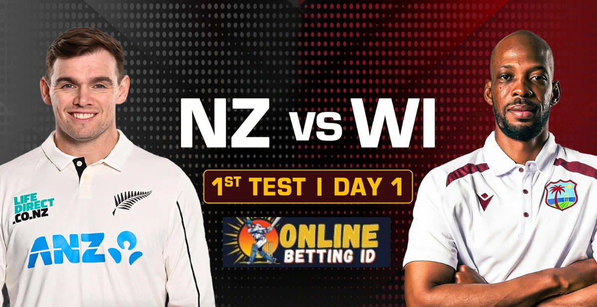 Why You Need Online Cricket ID for Newzeland vs West Indies Cricket Betting