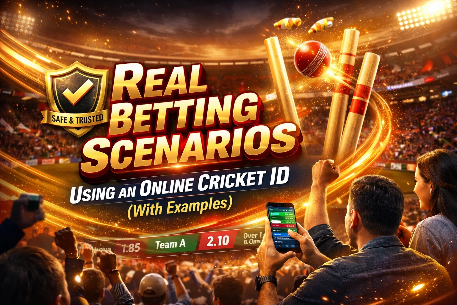 Real Betting Scenarios Using an Online Cricket ID (With Examples)
