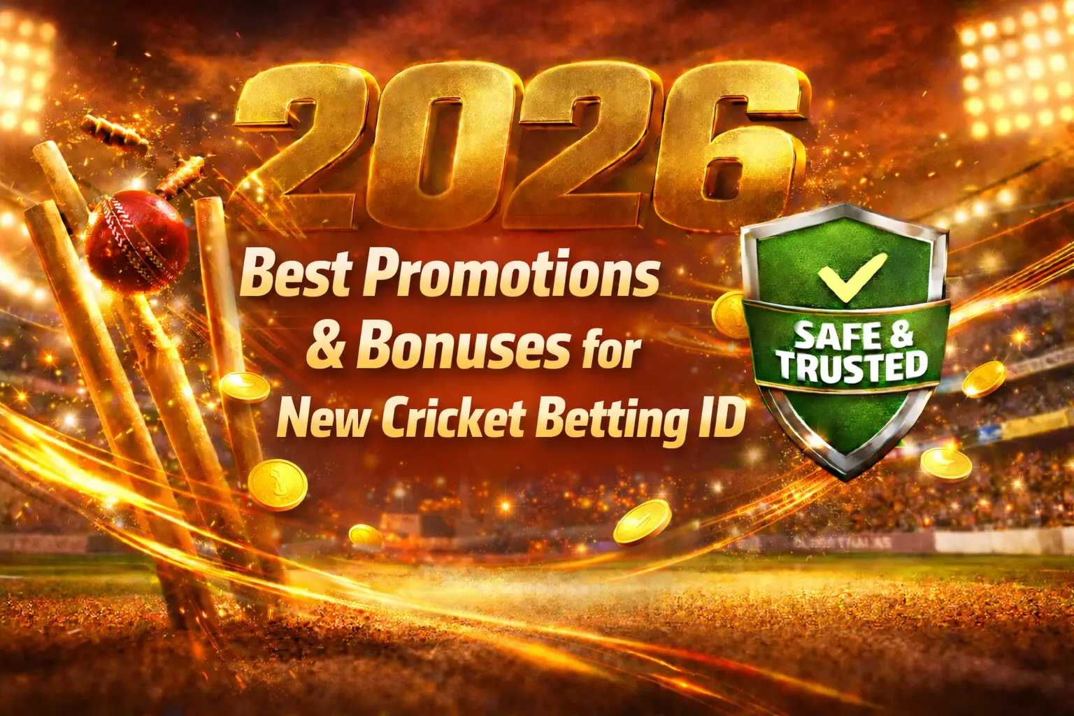 Read more about the article Best Promotions & Bonuses for New Cricket Betting ID