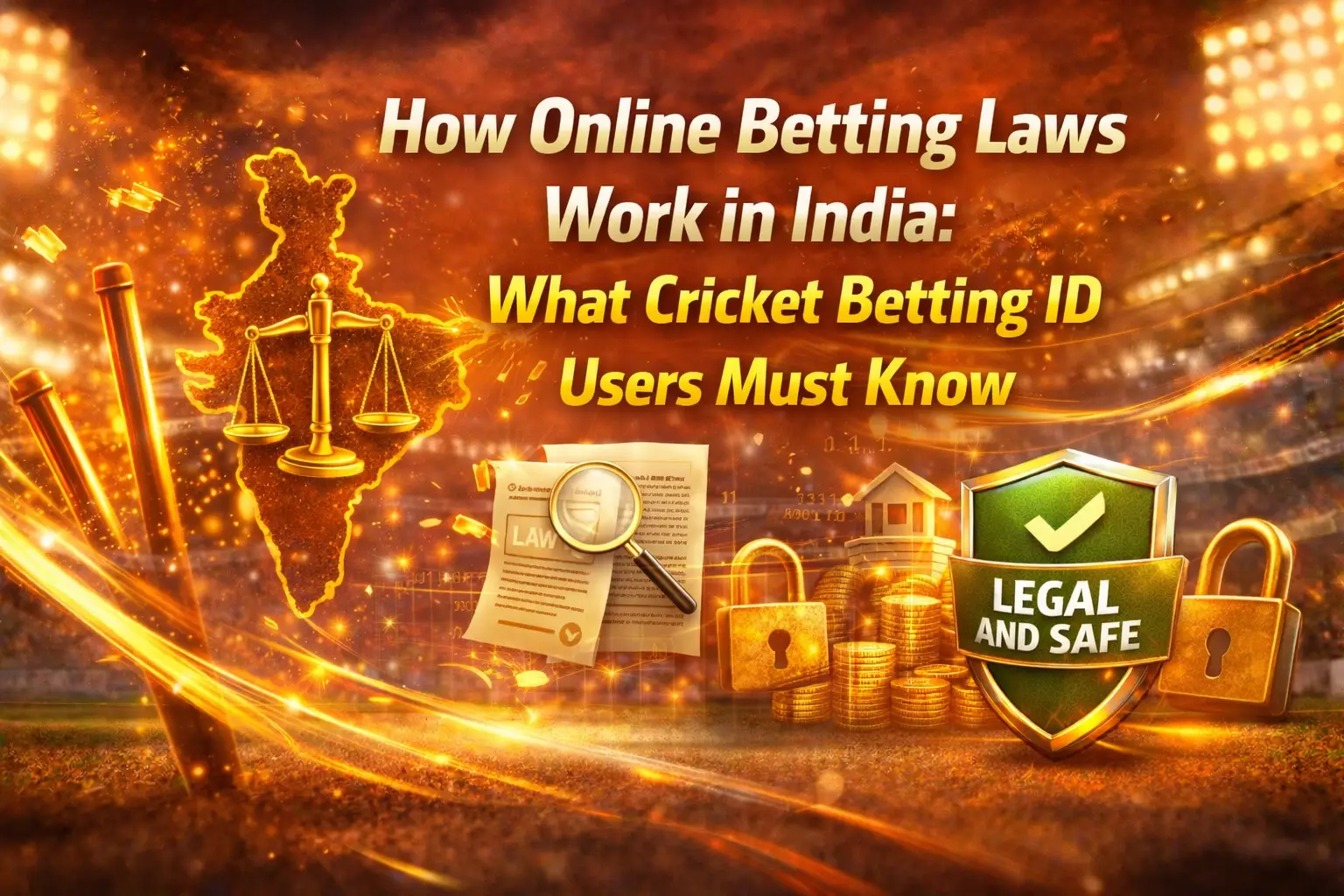 Read more about the article How Online Betting Laws Work in India: What Cricket Betting ID Users Must Know