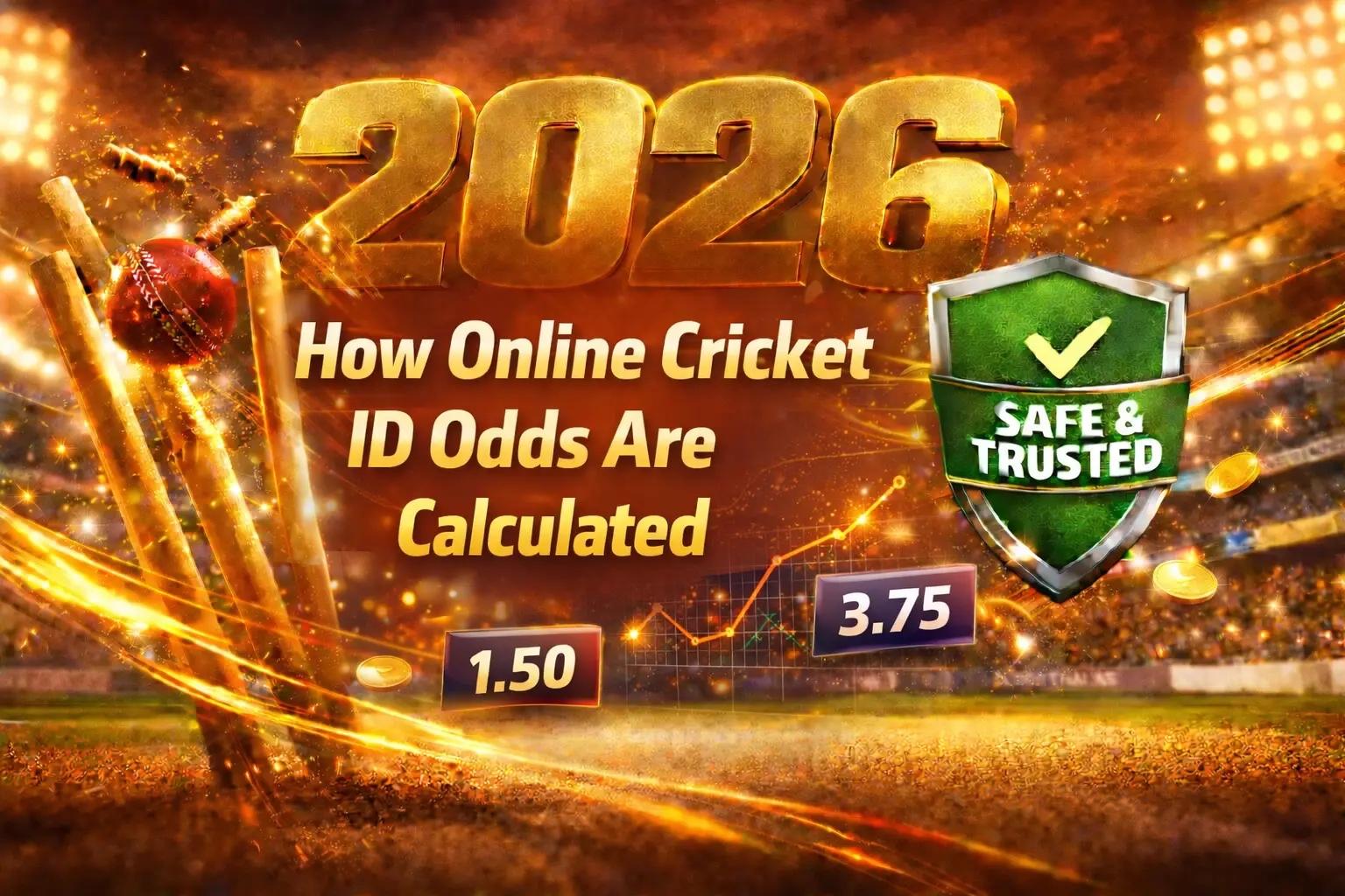 Read more about the article How Online Cricket ID Odds Are Calculated