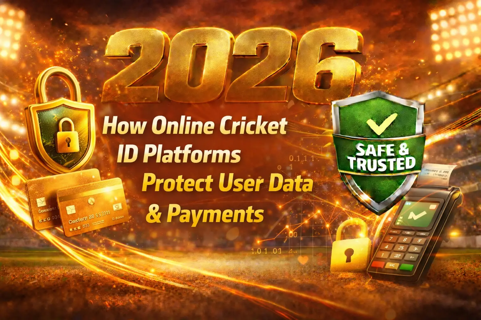 Read more about the article How Online Cricket ID Platforms Protect User Data & Payments
