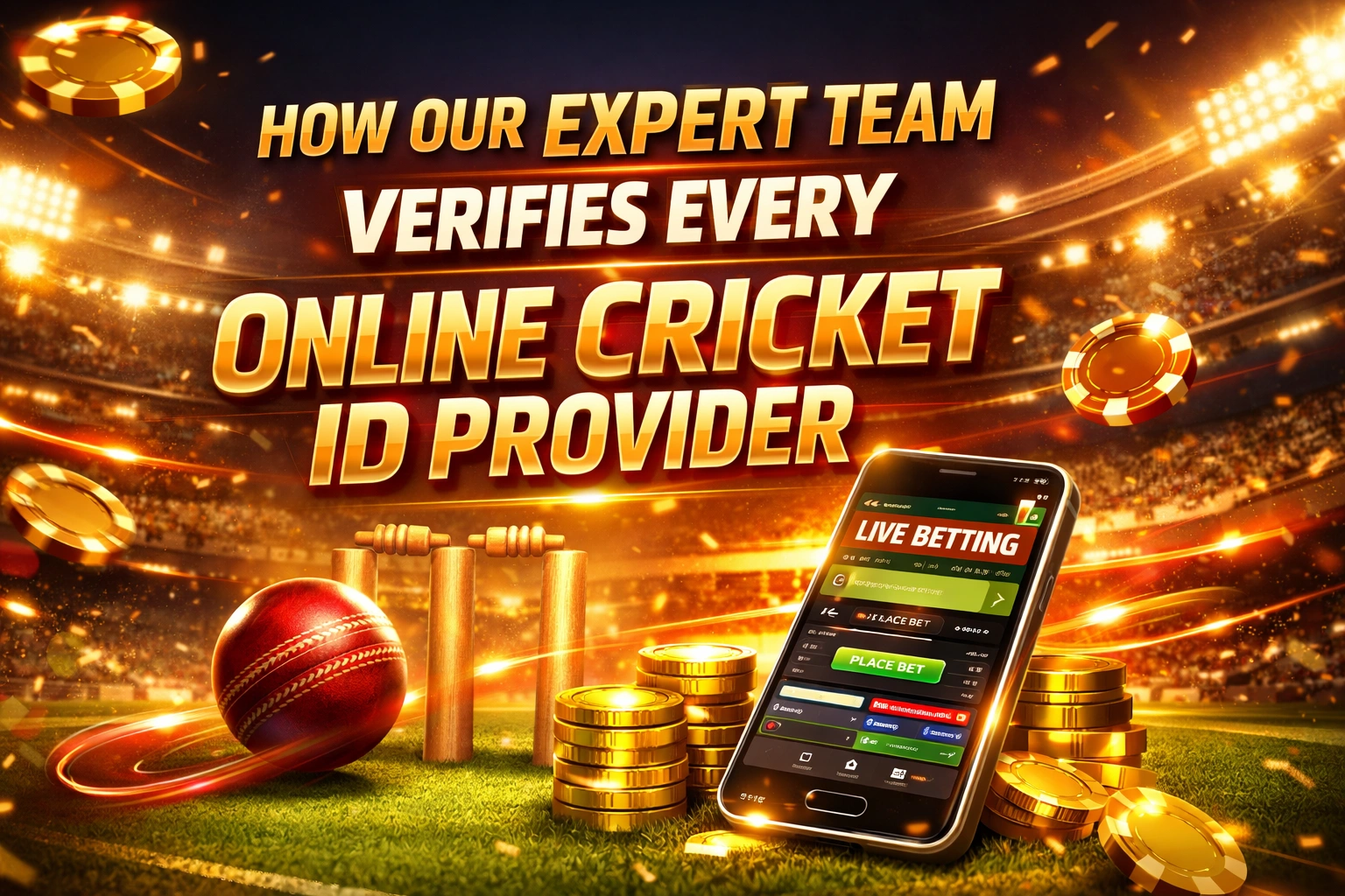 Read more about the article How Our Expert Team Verifies Every Online Cricket ID Provider