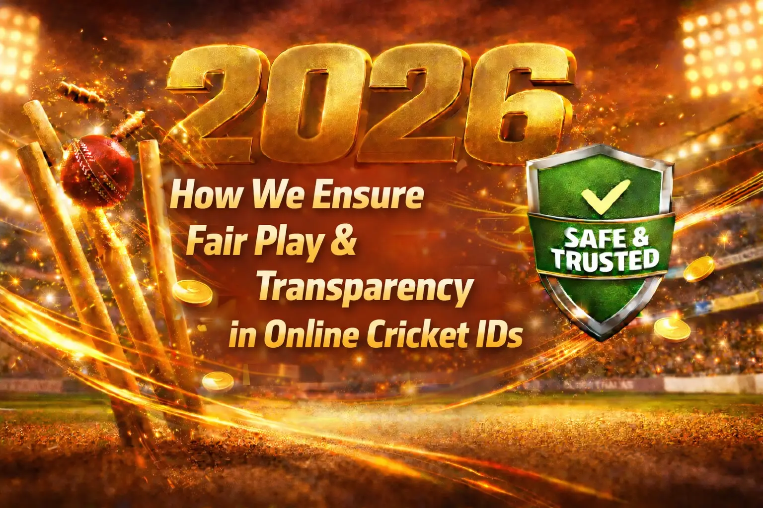 Read more about the article How We Ensure Fair Play & Transparency in Online Cricket IDs