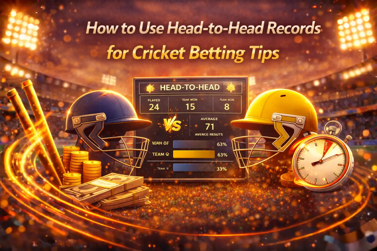 Read more about the article How to Use Head-to-Head Records for Cricket Betting Tips