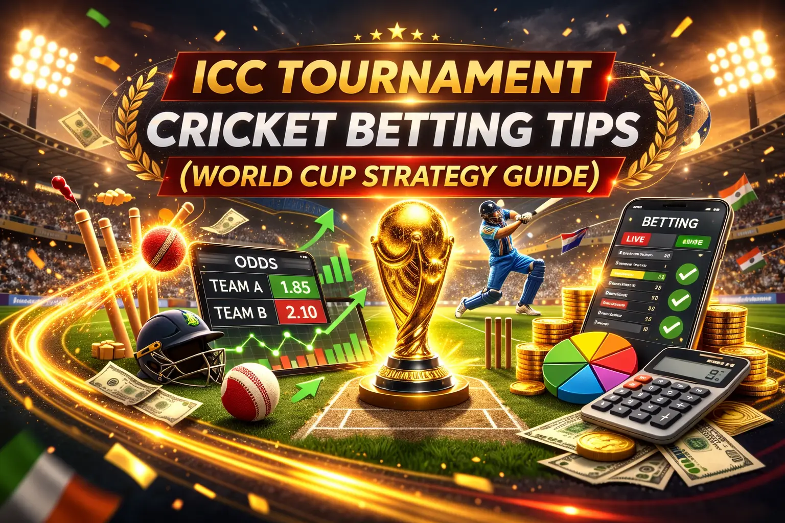 Read more about the article ICC Tournament Cricket Betting Tips (World Cup Strategy Guide)