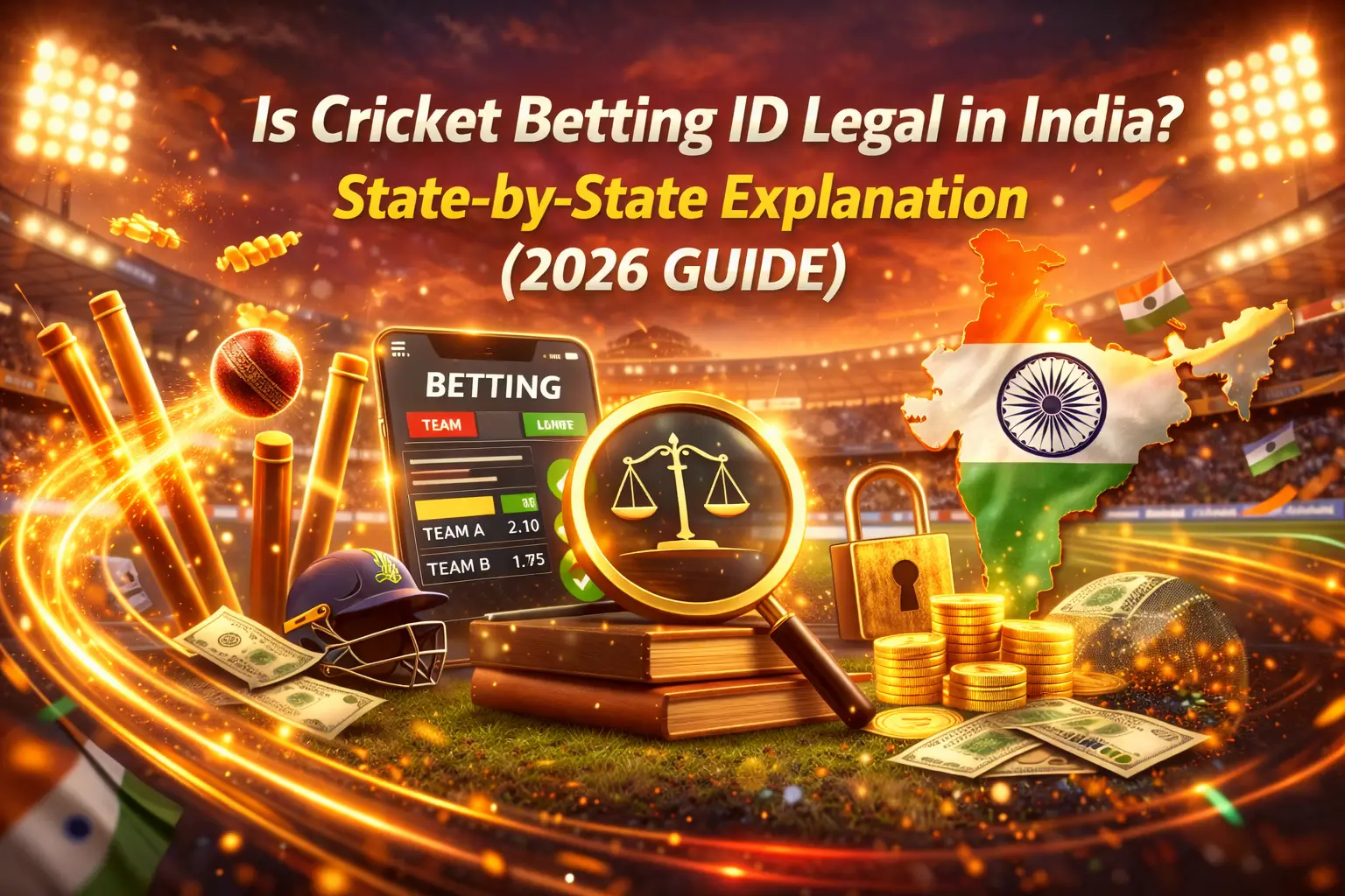 Read more about the article Is Cricket Betting ID Legal in India? State-by-State Explanation (2026 Guide)