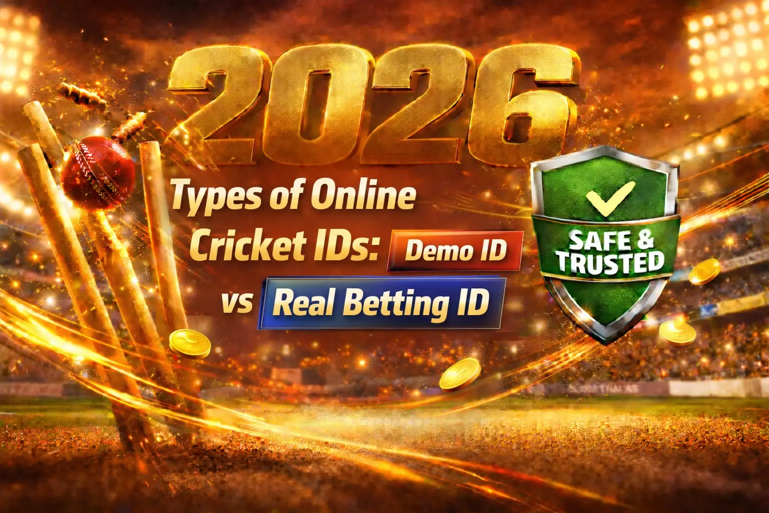 Read more about the article Types of Online Cricket IDs: Demo ID vs Real Betting ID