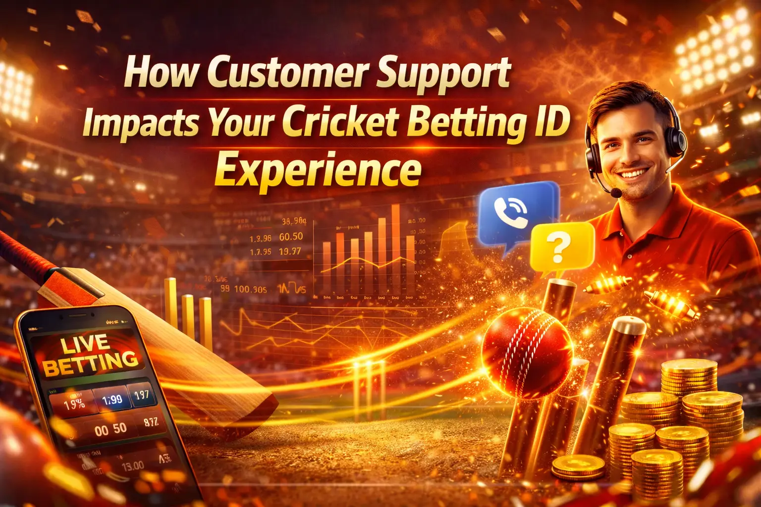 Read more about the article How Customer Support Impacts Your Cricket Betting ID Experience
