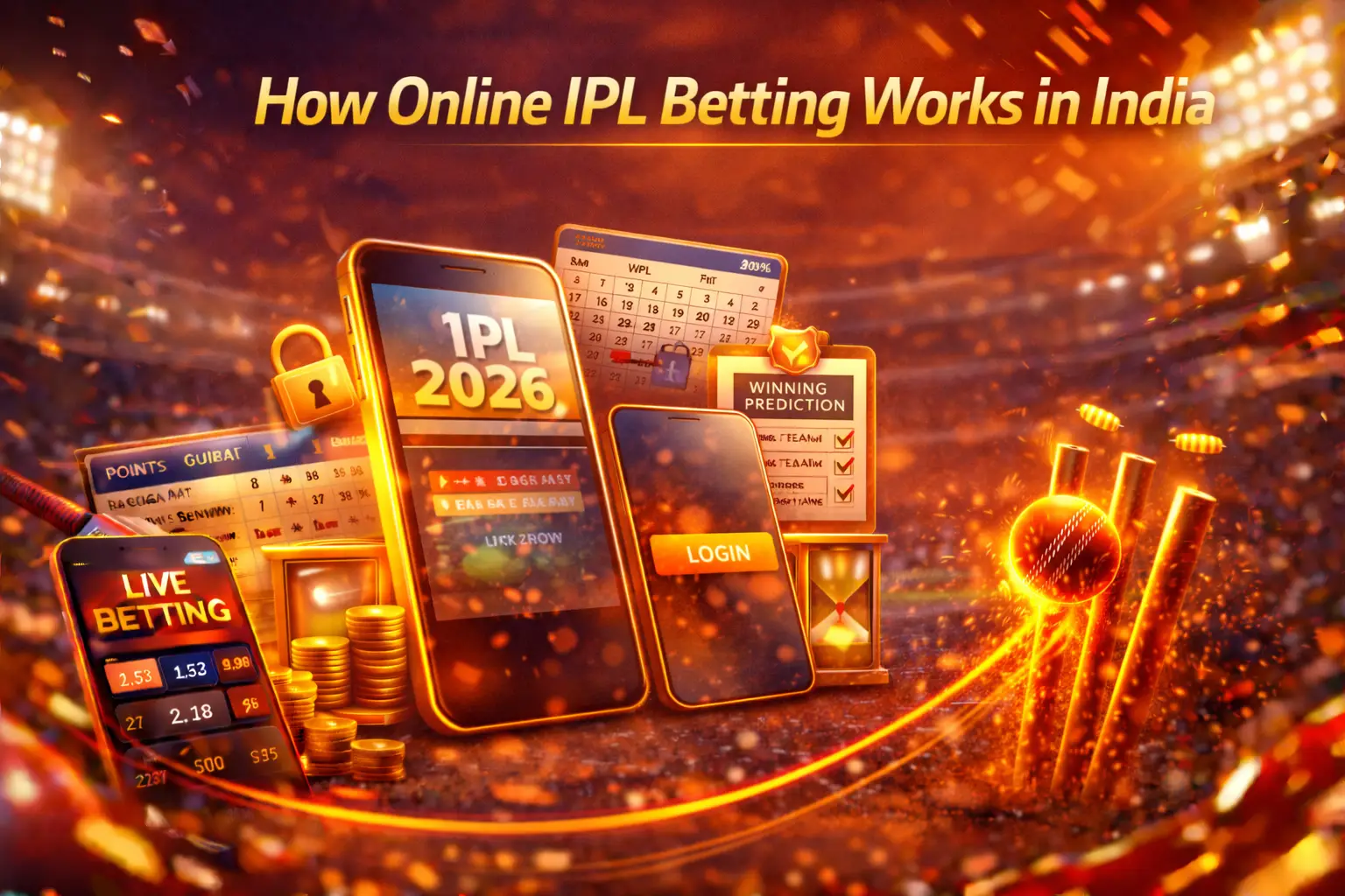 Read more about the article How Online IPL Betting Works in India
