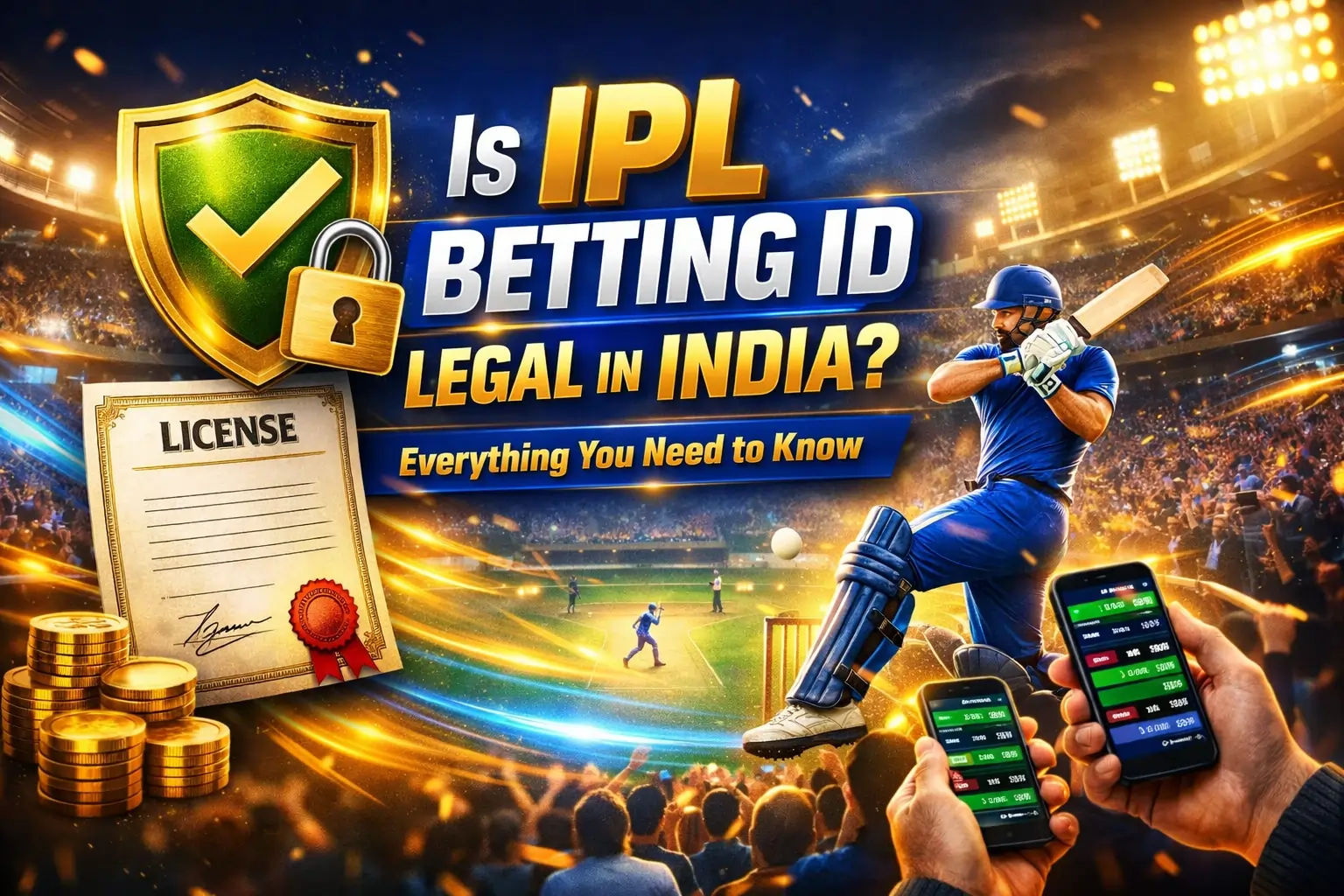 Read more about the article Is IPL Betting ID Legal in India? Everything You Need to Know