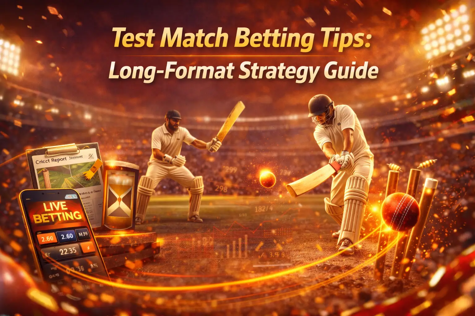 Read more about the article Test Match Betting Tips: Long-Format Strategy Guide