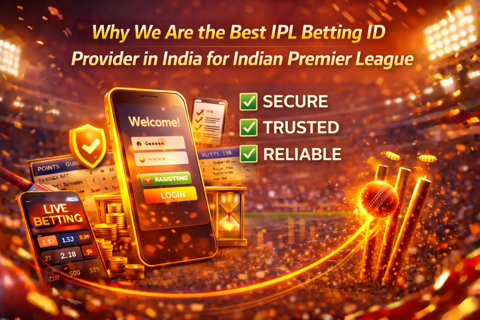 Read more about the article Why We Are the Best IPL Betting ID Provider in India for Indian Premier League 2026