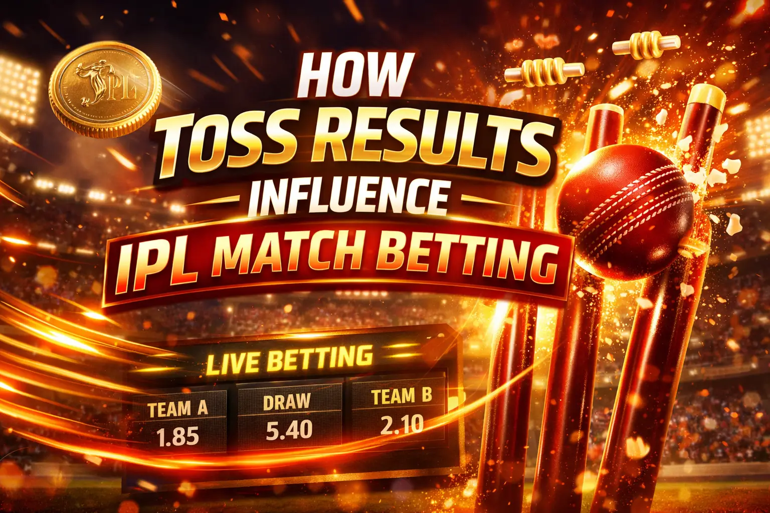 How Toss Results Influence IPL Match Betting