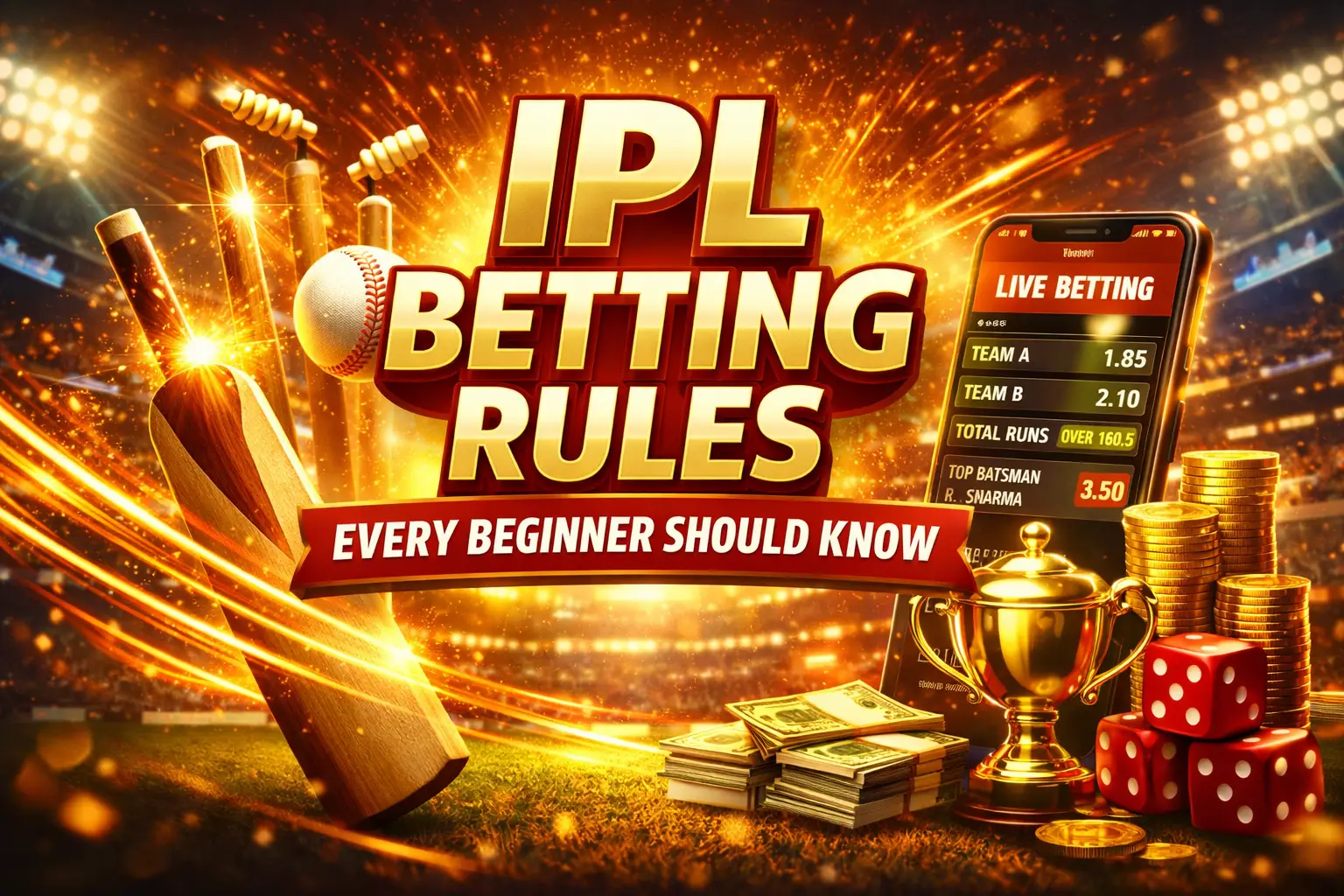 IPL Betting Rules Every Beginner Should Know