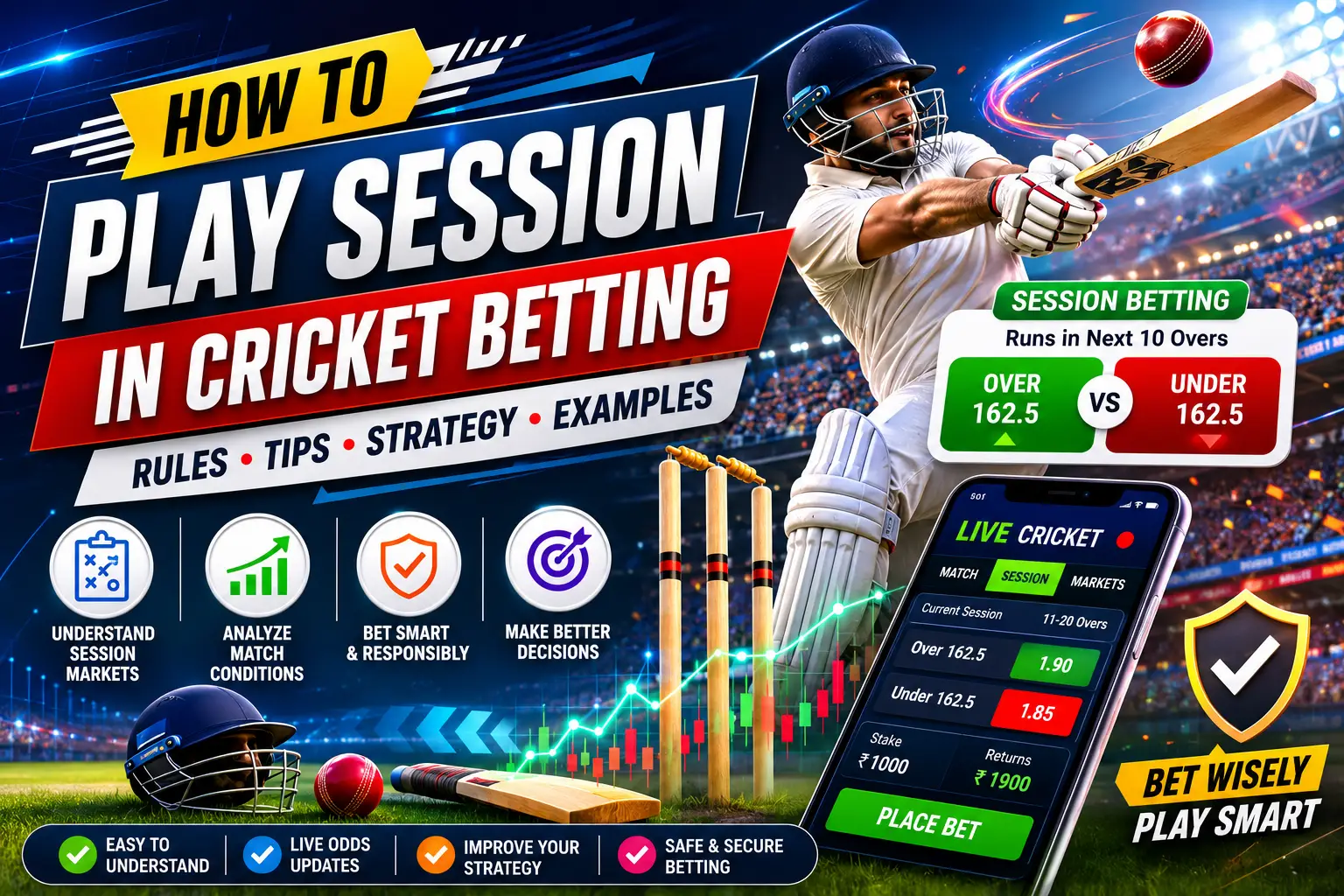 Read more about the article how to play session in cricket betting