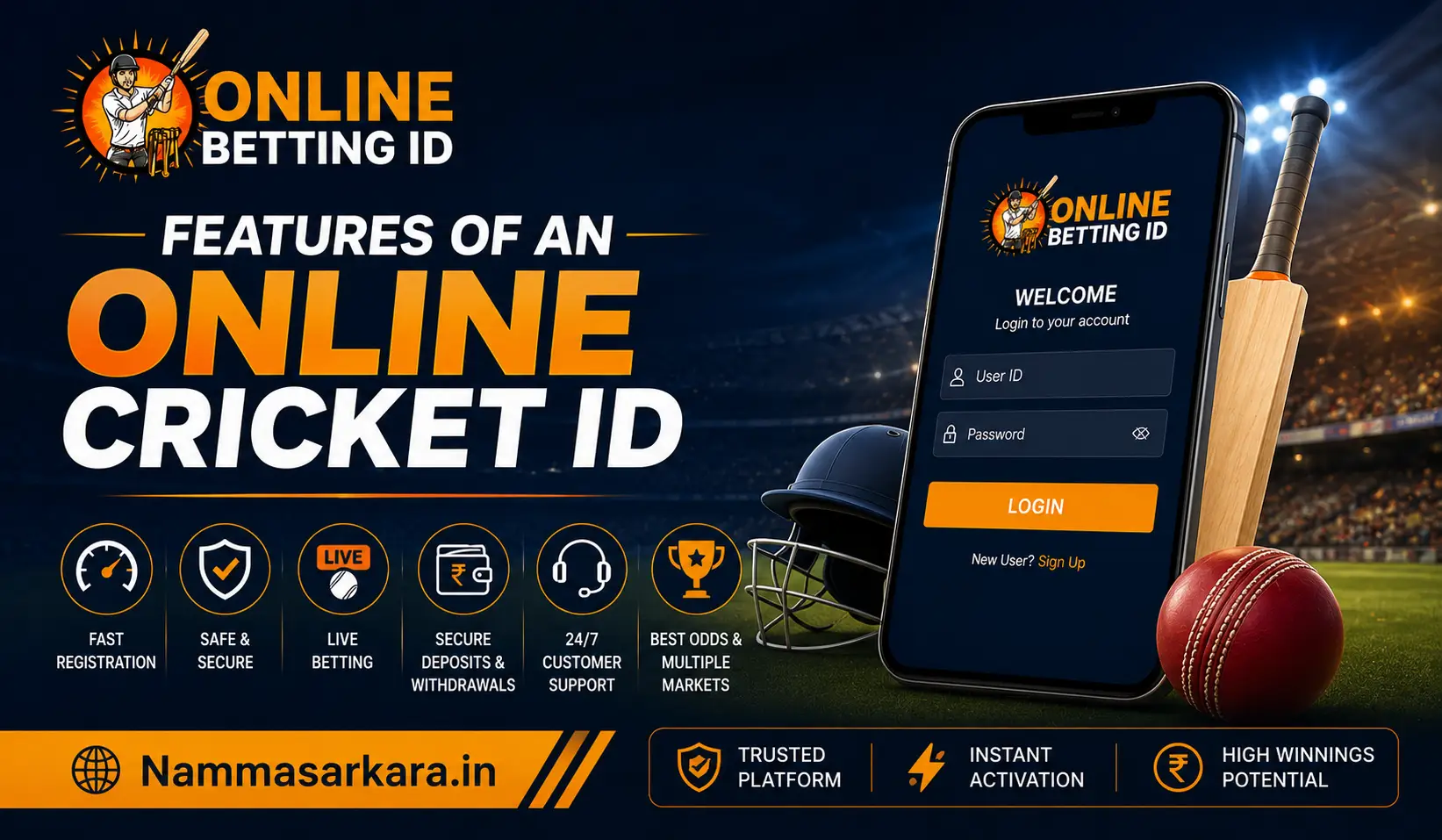 Features of an Online Cricket ID
