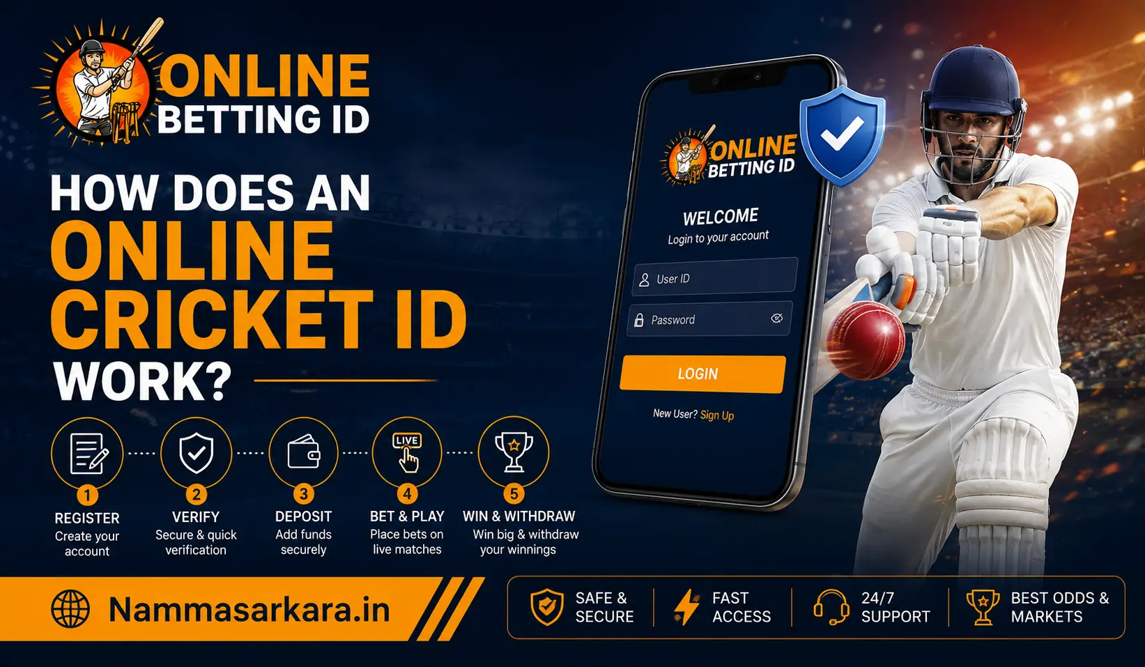 Read more about the article How Does an Online Cricket ID Work?