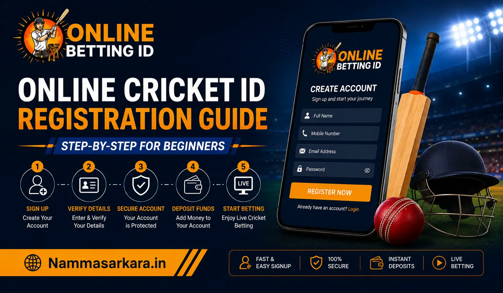 Online Cricket ID Registration Guide Step-by-Step for Beginners