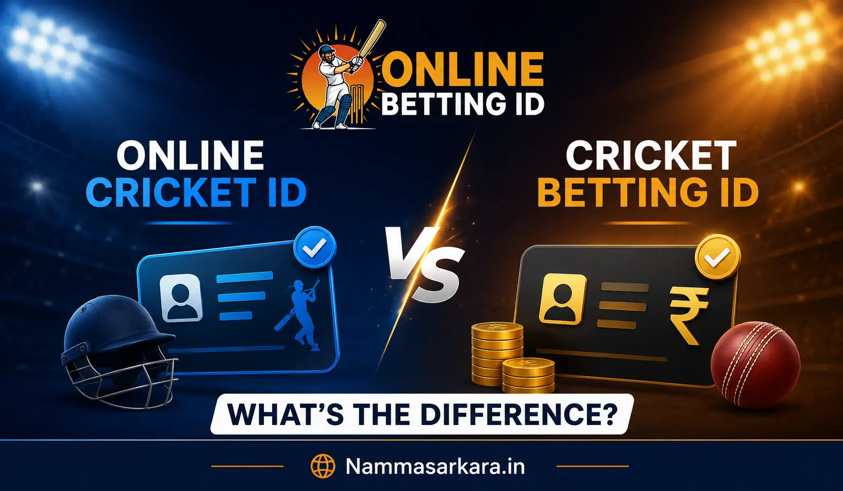 Online Cricket ID vs Cricket Betting ID